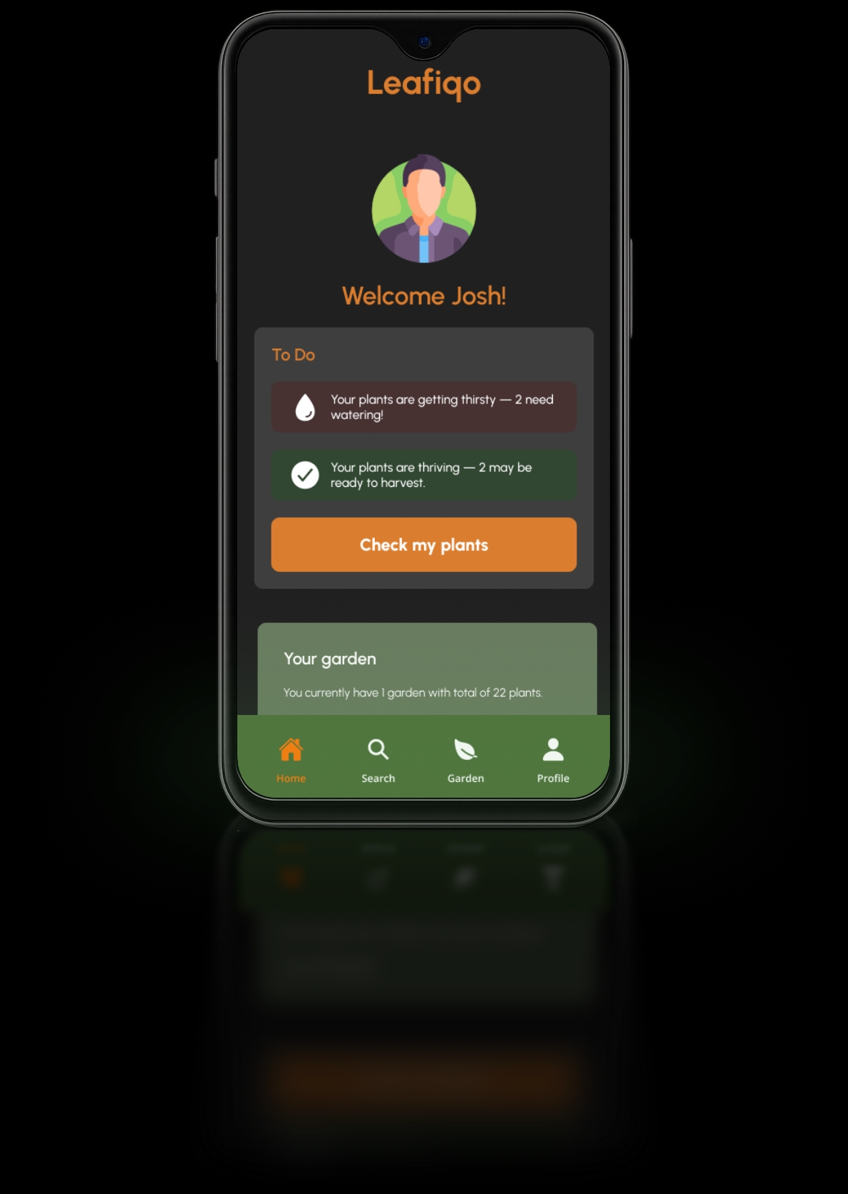 Leafiqo garden assistant